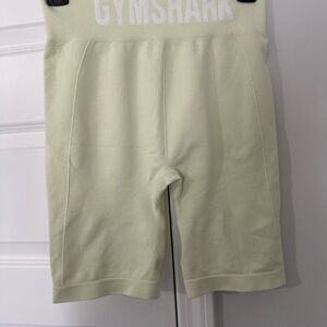 Gymshark Light Green/yellow Biker Shorts